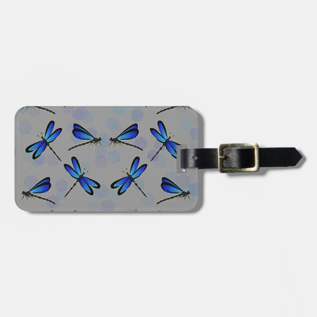 blåttsländor bagagebricka (Horisontell Framsida)