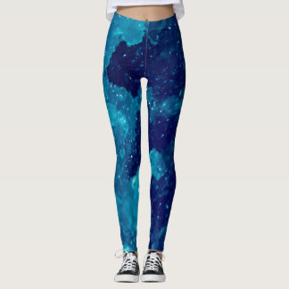 Blåttslushiedamasker Leggings