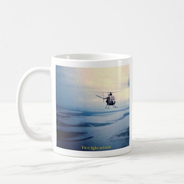 Blåttspökeplutoner - spanar kaffemugg (Vänster)