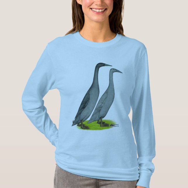 Blåttspringerankor Tee Shirt (Framsida)