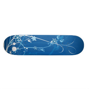 Blåttstollig Old School Skateboard Bräda 21,6 Cm