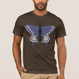 BlåttSwallowtail T-tröja T Shirt