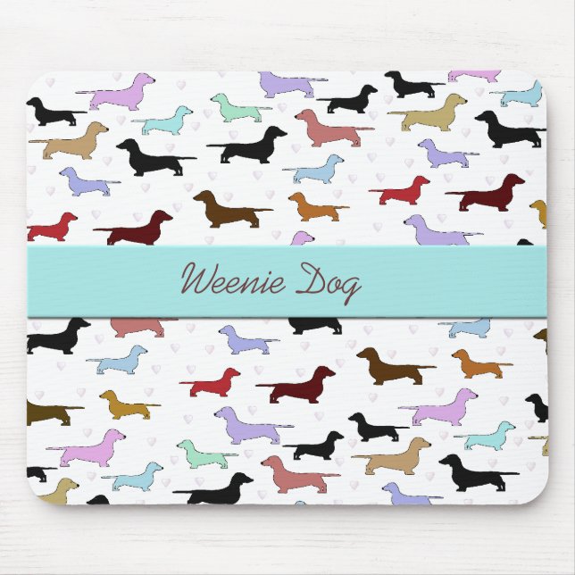 Blåtttaxmusen vadderar musmatta (Framsidan)