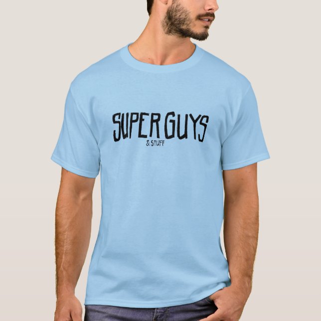 Blåtttoppengrabbar Tee Shirt (Framsida)