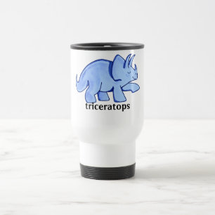 BlåttTriceratops Resemugg