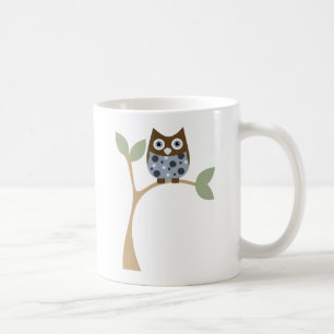 Blåttugglababy Kaffemugg