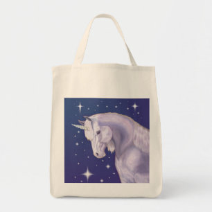 BlåttUnicorntotot hänger lös Tygkasse