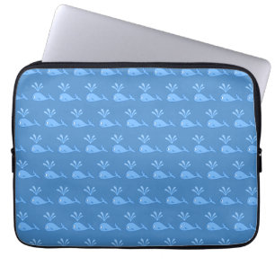 Blåttvalmodell Laptop Fodral
