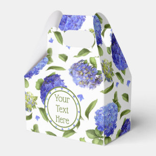 Blåttvanlig hortensia presentaskar