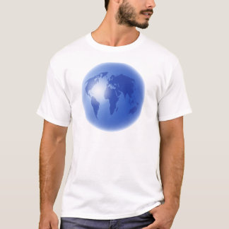 Blåttvärldsjordklot T Shirt