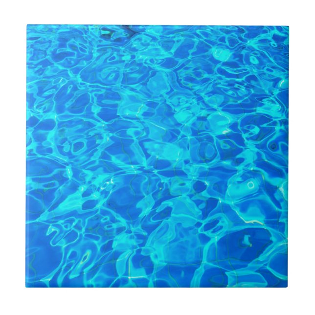 blåttvattenbakgrund belägger med tegel kakelplatta (Framsidan)