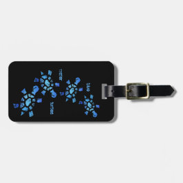 Blåttvattensköldpaddor Bagagebricka