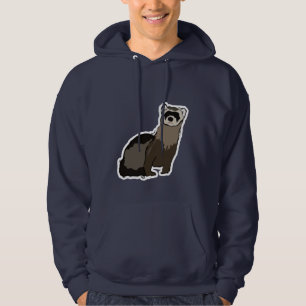 Blåttvessla Sweatshirt Med Luva