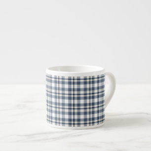 Blåttvitpläd 1 espressomugg