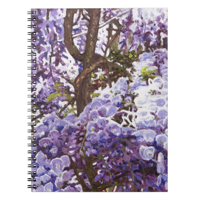 Blåttwisteria 2011 anteckningsbok (Framsidan)