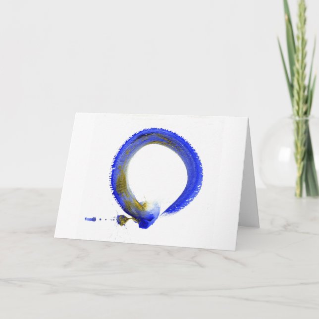 BlåttZen Enso Kort (Framsida)