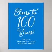 Blåtuber till 100 års födelsedag Välkomna