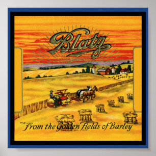 Blatz Beer Poster