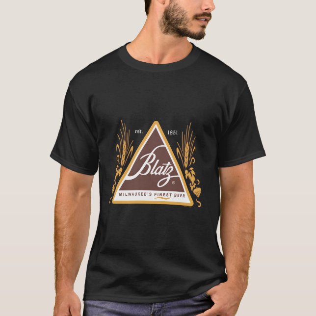 Blatz Triangle T Shirt (Framsida)