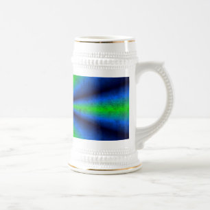 blau grün Regenbogen in Elefantenhaut leder Optik Sejdel