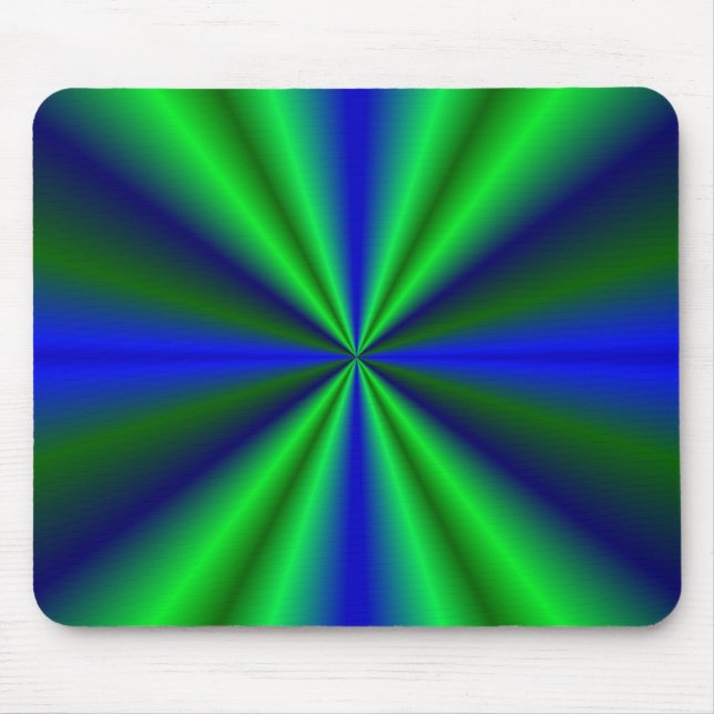 blau grün Regenbogen Musmatta (Framsidan)