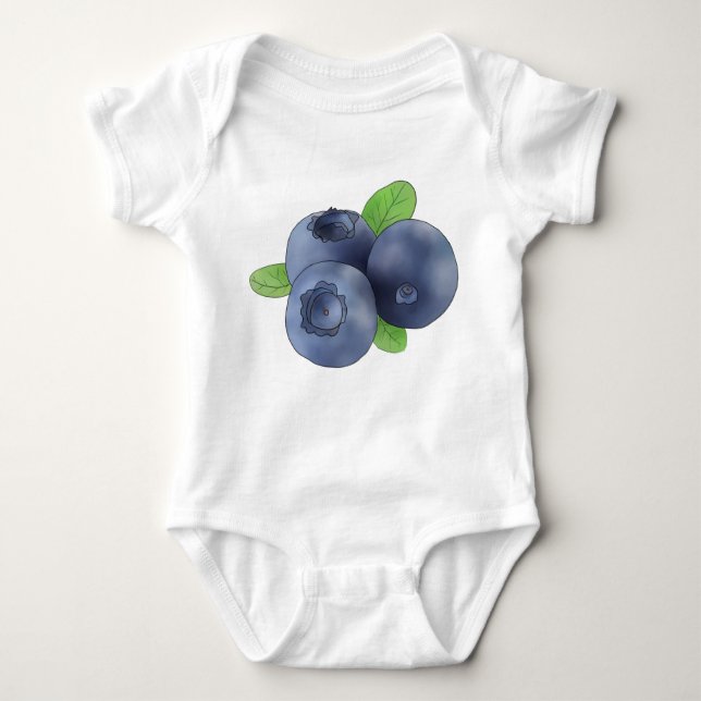 Blaubeeren T Shirt (Framsida)