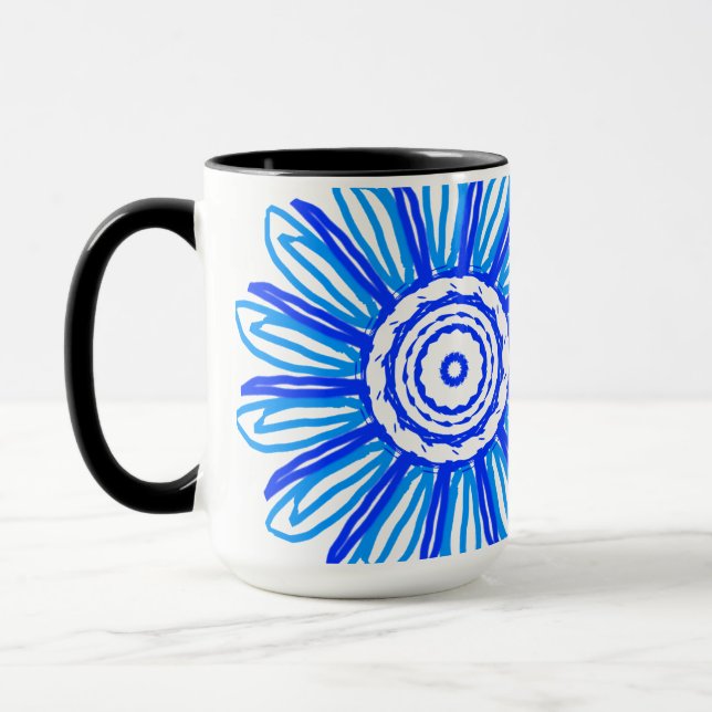 blaue Blume Mugg (Vänster)