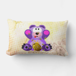 Blauer Honig Bär Lumbarkudde