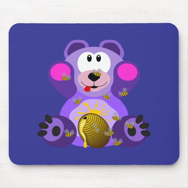 Blauer Honig Bär Musmatta (Framsidan)