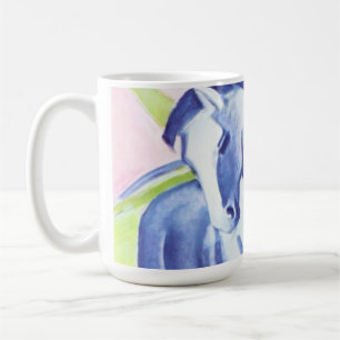 Blaues Pferd I av Franz Marc Mugg