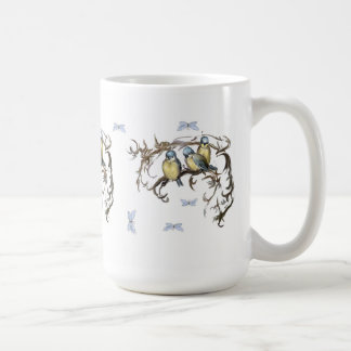 Blaumeisen Vintage-Tasse Kaffemugg