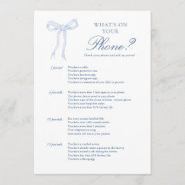 Blåvadå vad som finns på din Mobila Möhippa spel Rådkort