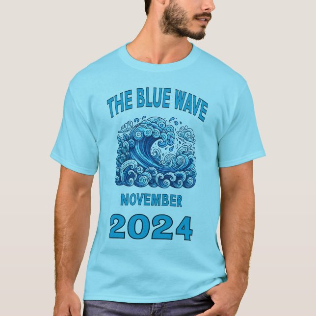 Blåvågen november 2024 t shirt (Framsida)