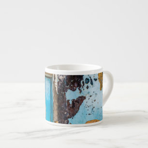 Blåvägg och dörr espressomugg