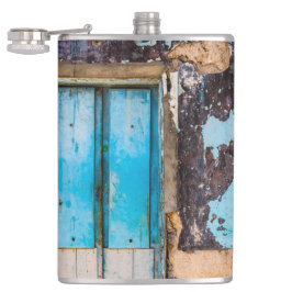 Blåvägg och dörr fickplunta