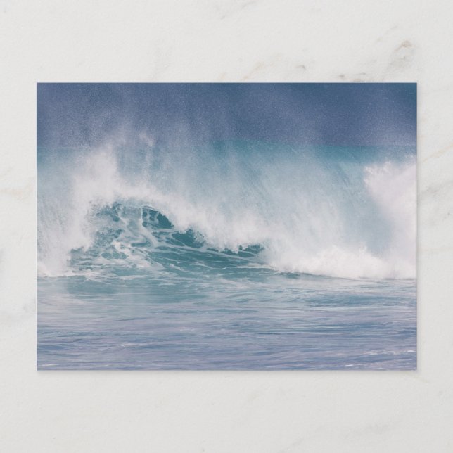 Blåvågskrasch, Maui, Hawaii, USA 3 Vykort (Framsida)