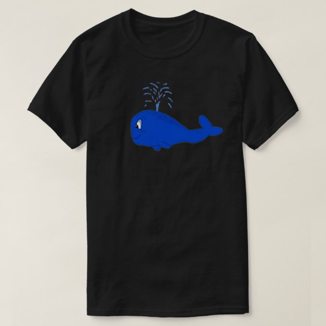 Blåval 2 t shirt (Design framsida)