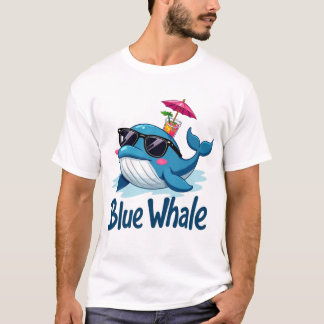 Blåval: Majestisk giant av djuphavsbottnen T Shirt