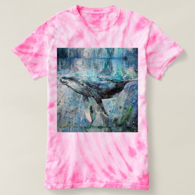 Blåval T-shirt (Design framsida)