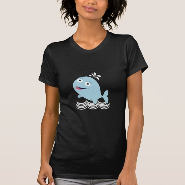 Blåval Tee Shirt (Framsida)