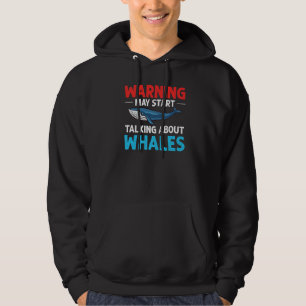 Blåvalens stjärt Buckelval Citat Höger Anima Hoodie