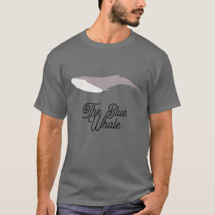 Blåvalsblocket Färg T Shirt