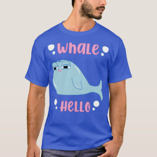 Blåvalssnörning T Shirt