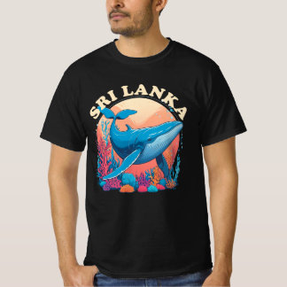 Blåvalsspotting i Sri Lanka T Shirt