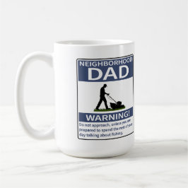 Blåvarning för grannskapet Pappa Kaffemugg