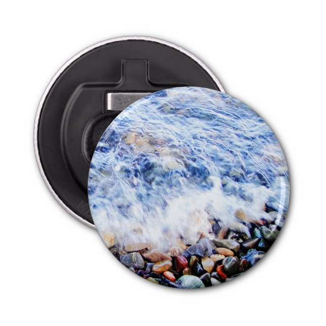 Blåväv i vatten flasköppnare (Framsidan)