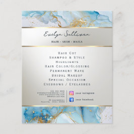 Blåvingad bläck flygblad