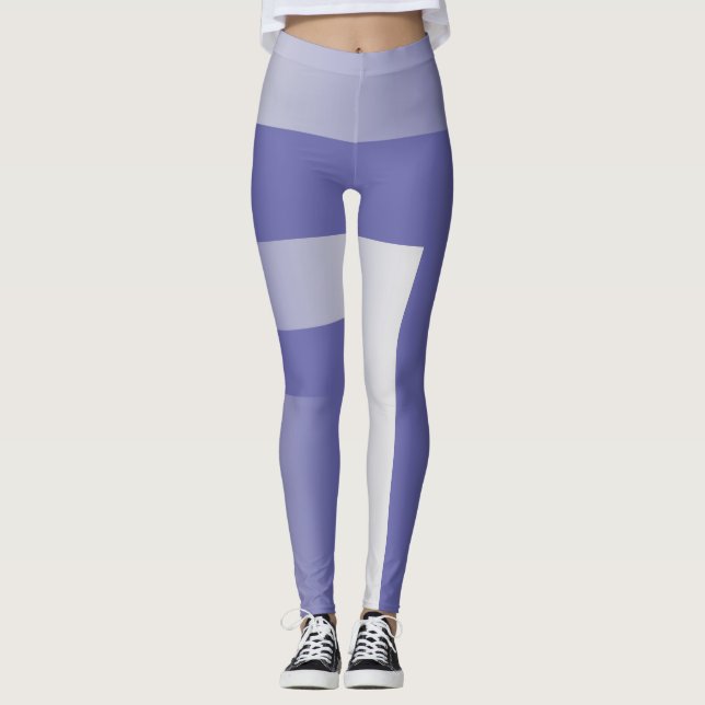 Blåviolett 2022 leggings (Framsida)