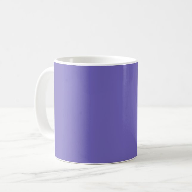 Blåviolett (Crayola) (fast färg) Kaffemugg (Framsida vänster)