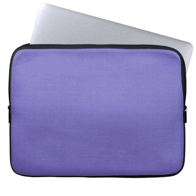 Blåviolett (Crayola) (fast färg) Laptop Fodral (Framsidan)